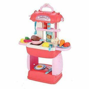 BOWA Multifunction Function 3 in 1 Mobile Kitchen Play Set